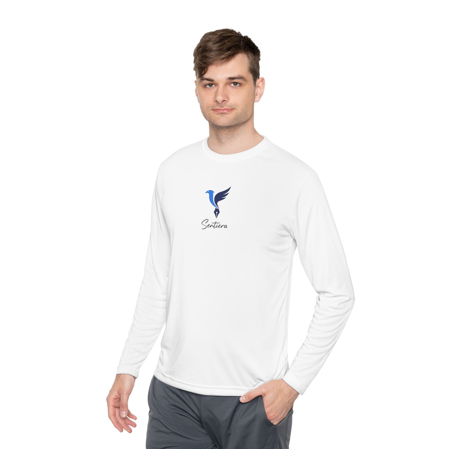 Unisex Long Sleeve Tee with Bird Design, Casual Wear, Perfect for Relaxing, Gifts for Friends, Spring and Summer Apparel