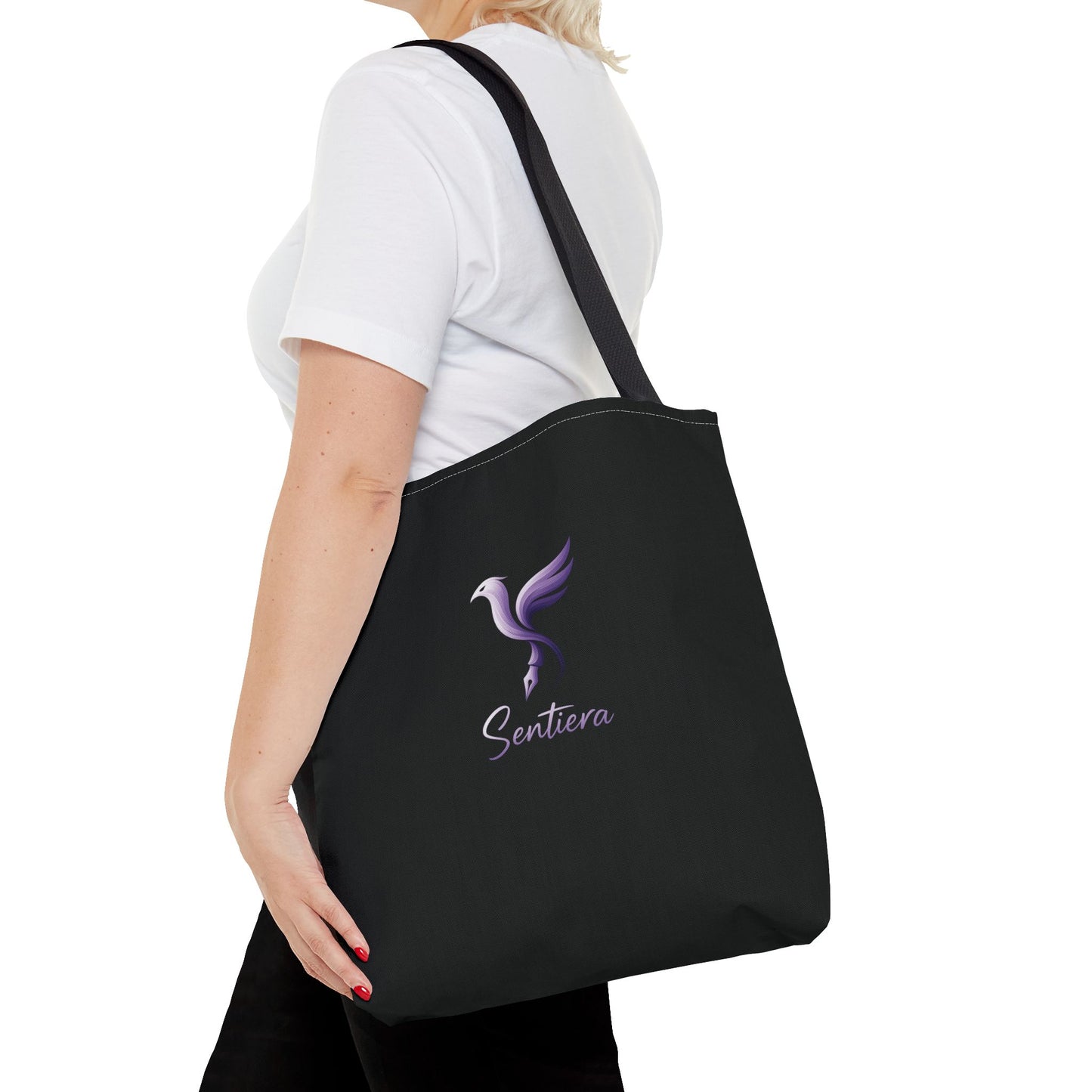 Elegant AOP Tote Bag for Dreamers, Stylish Everyday Tote, Gift for Her, Floral Art Tote, Unique Carryall Bag