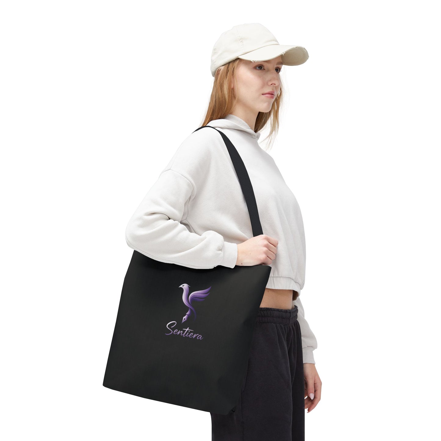 Elegant AOP Tote Bag for Dreamers, Stylish Everyday Tote, Gift for Her, Floral Art Tote, Unique Carryall Bag