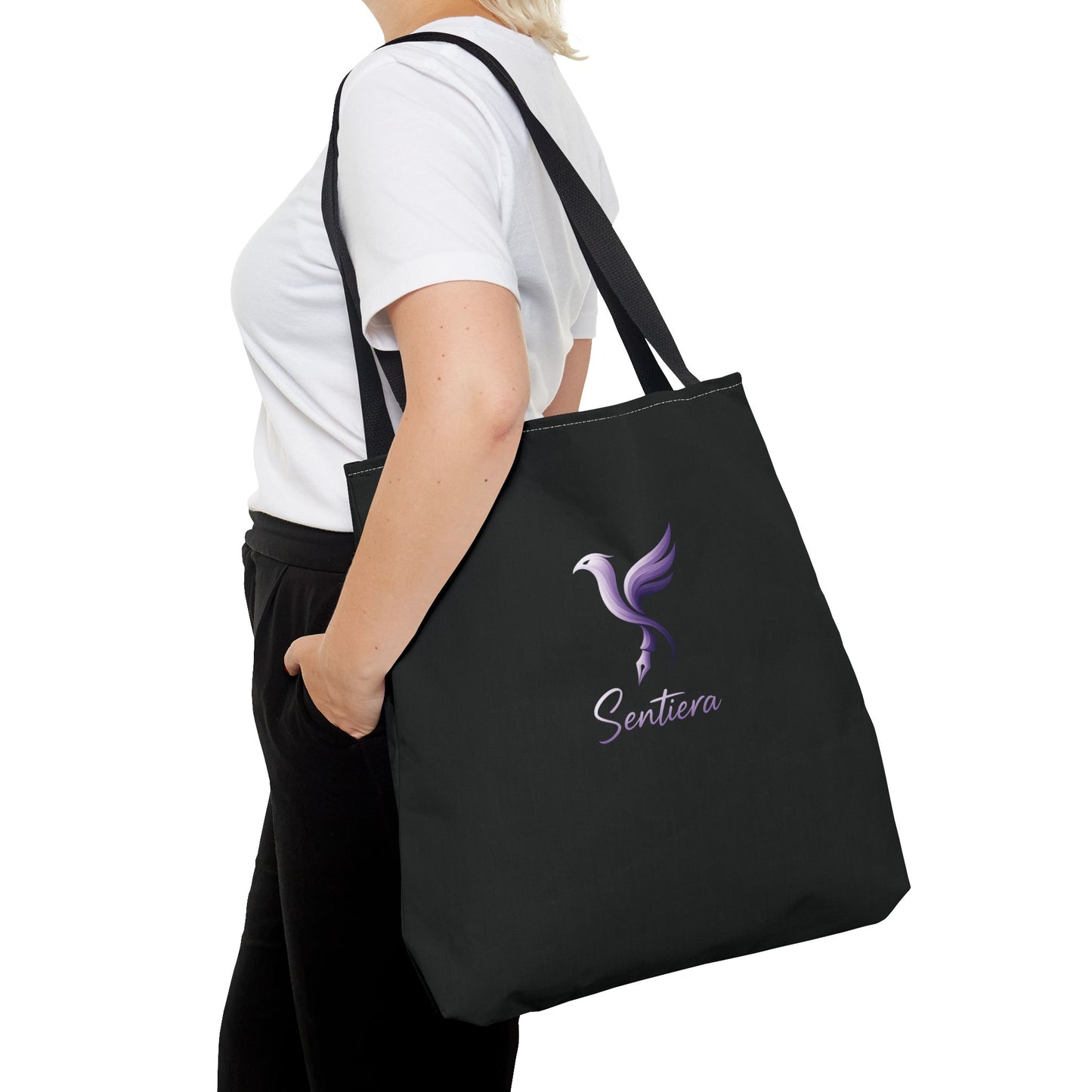Elegant AOP Tote Bag for Dreamers, Stylish Everyday Tote, Gift for Her, Floral Art Tote, Unique Carryall Bag